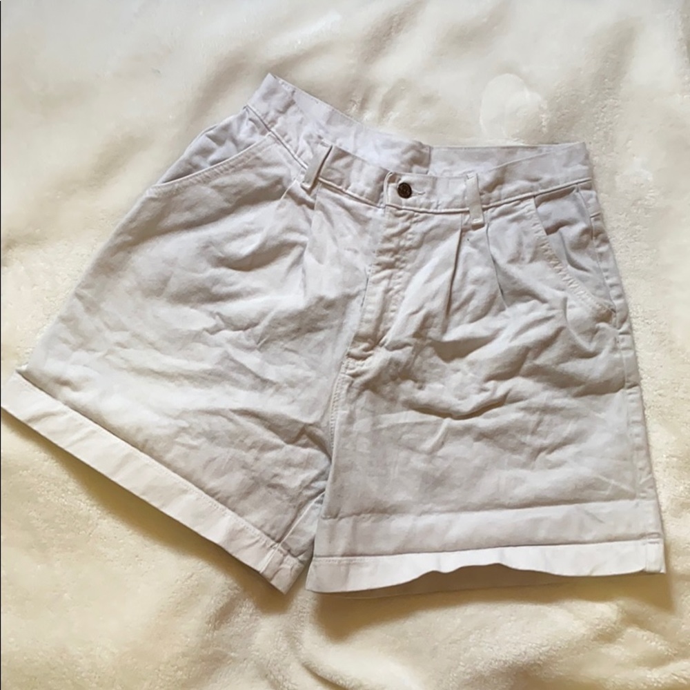 White Vintage Shorts